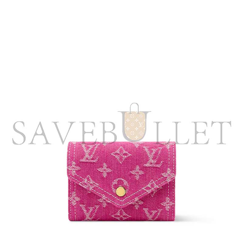 LOUIS VUITTON MASTER DENIM VICTORINE WALLET M27707 (12*9.5*2.5cm) 